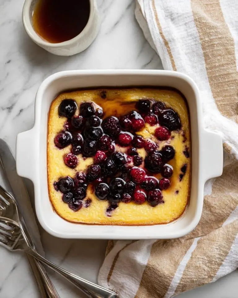 Baked Protein Pancake Bowl Recipe