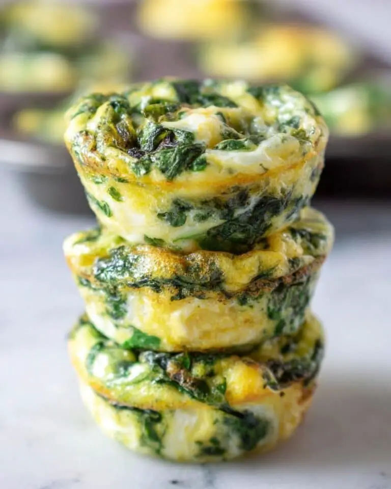 Spinach and Feta Egg Cups Recipe