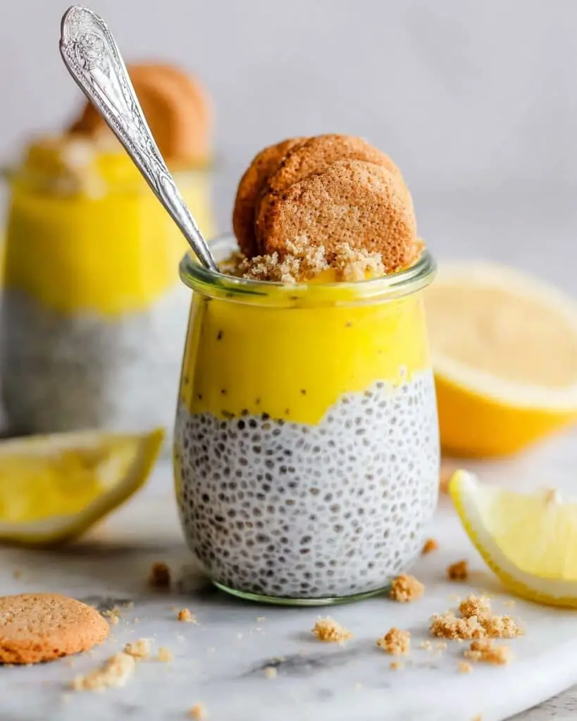 Protein Lemon Cream Pie Chia Seed Pudding Recipe