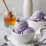 Honey Lavender Ice Cream Recipe