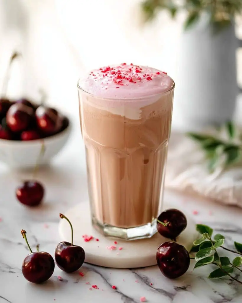Iced Cherry Chai (Starbucks Copycat) Recipe