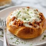 Bread Bowl Spaghetti Recipe