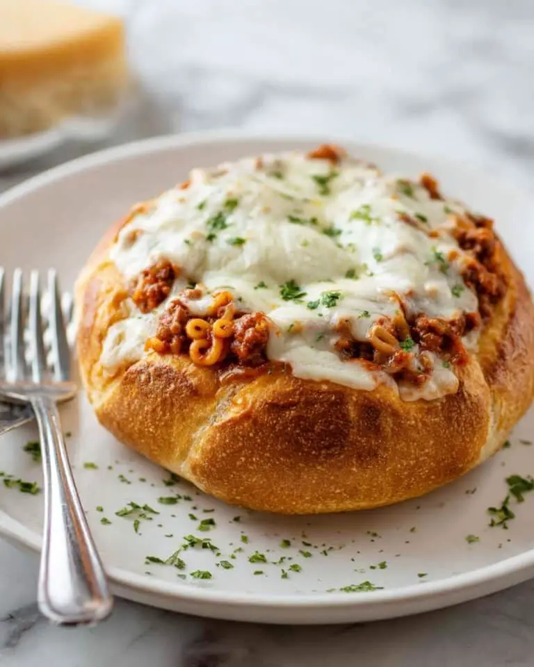 Bread Bowl Spaghetti Recipe