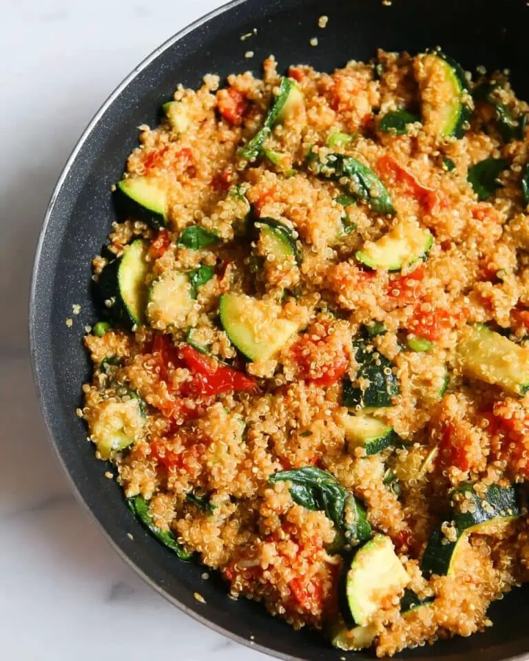 Tomato & Basil Quinoa Risotto Recipe