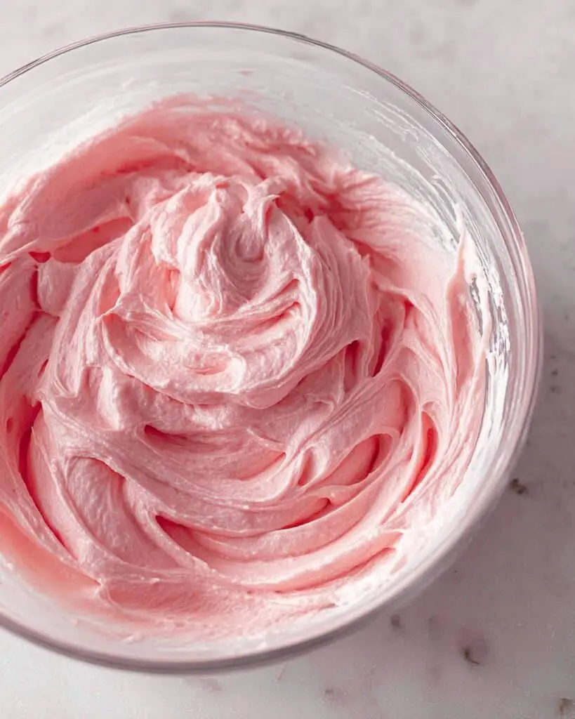 Vegan Strawberry Cream Cheese Frosting Recipe