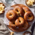 Sourdough Discard Pretzel Bagels Recipe