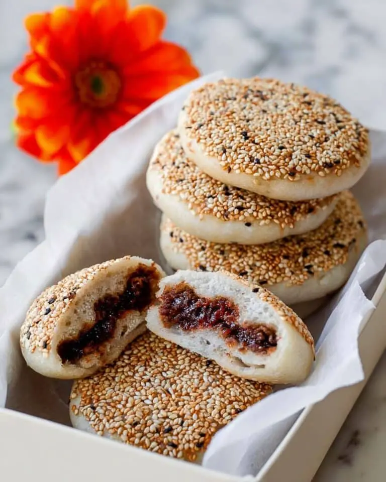 Sticky Rice Cake with Red Bean Paste Recipe