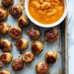 Best Anytime Baked Chicken Meatballs Recipe