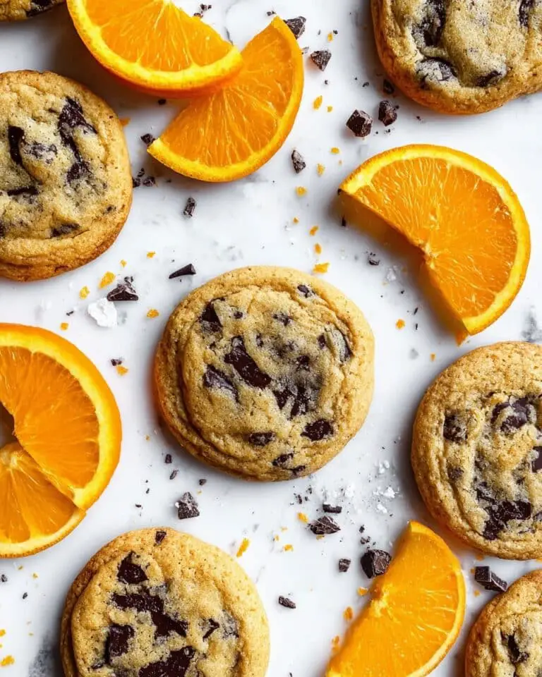 Vegan Orange Chocolate Chip Cookies Recipe