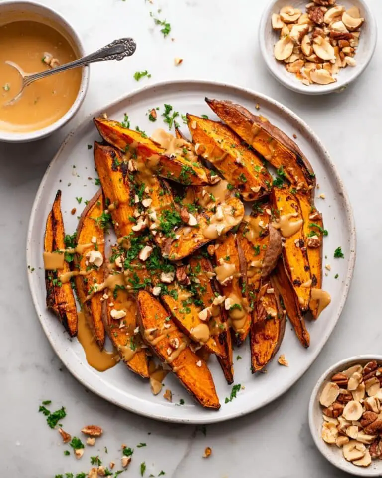 Roasted Sweet Potatoes with Miso Sauce Recipe