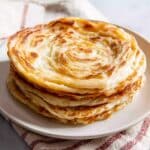Flaky South Asian Paratha (Indian Flatbread) Recipe
