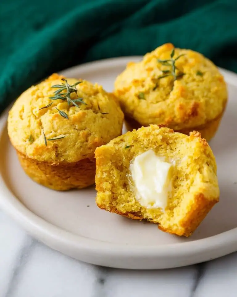 Gluten-Free Vegan Sweet Potato Cornbread Muffins Recipe