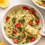 Lemon Capellini Salad with Arugula Recipe
