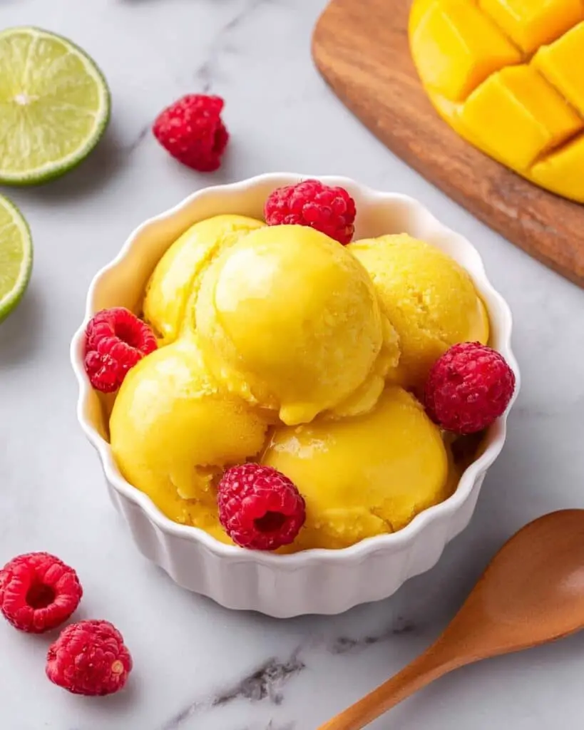 Refreshing Mango Sorbet Recipe