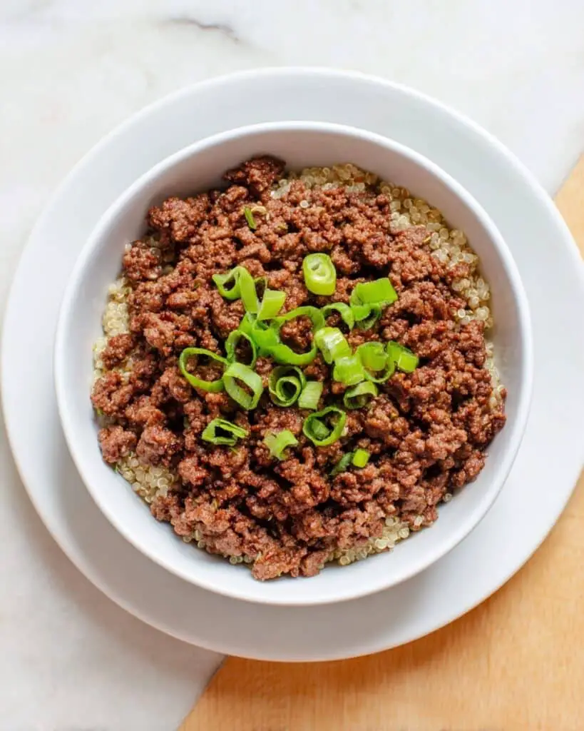 15-Minute Korean Beef and Quinoa Recipe