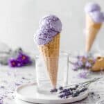 Homemade Lavender Ice Cream Recipe