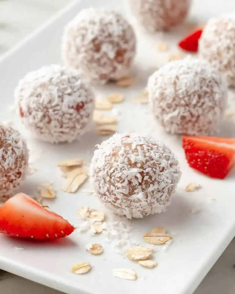 Strawberry Bliss Balls Recipe