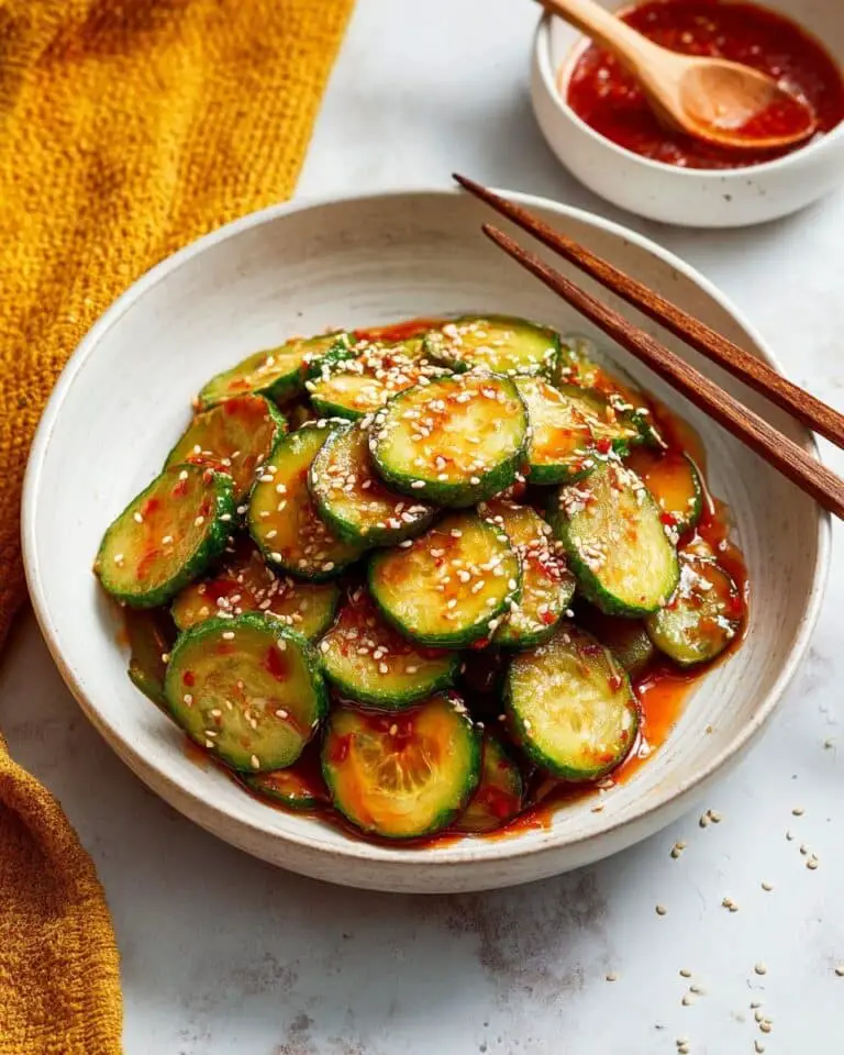 Peanut Chili Crisp Cucumber Salad Recipe