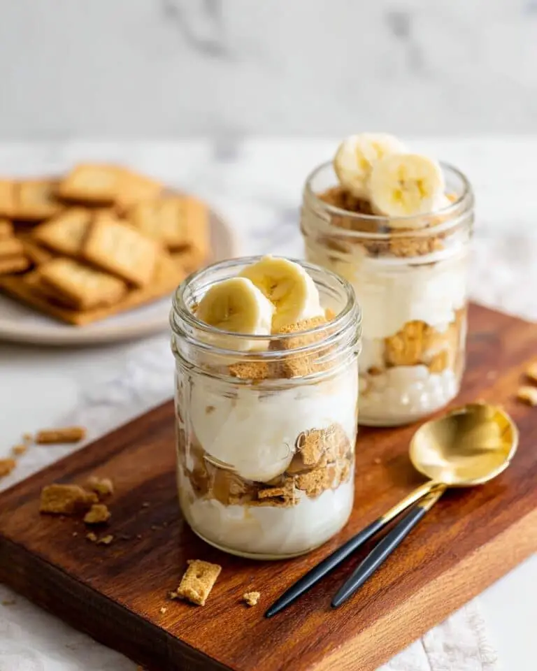 Healthy Banana Pudding Jars Recipe
