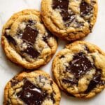 Chewy Gooey Sourdough Chocolate Chip Cookies Recipe
