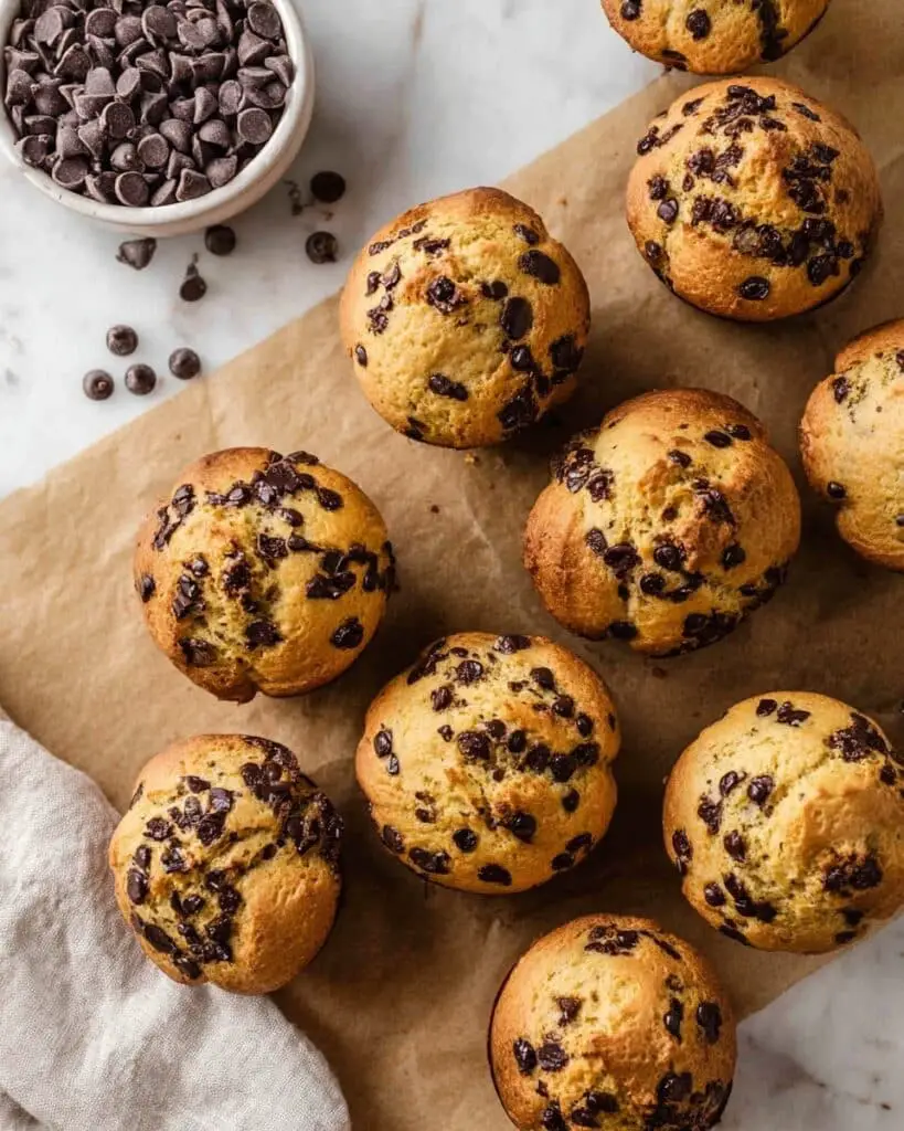 Sourdough Chocolate Chip Muffins Recipe