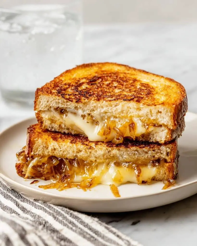 Caramelized Onion Grilled Cheese Recipe