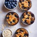 Baked Blueberry Cottage Cheese Breakfast Bowls Recipe