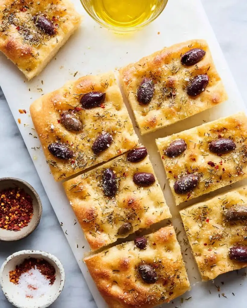 Olive Focaccia Recipe