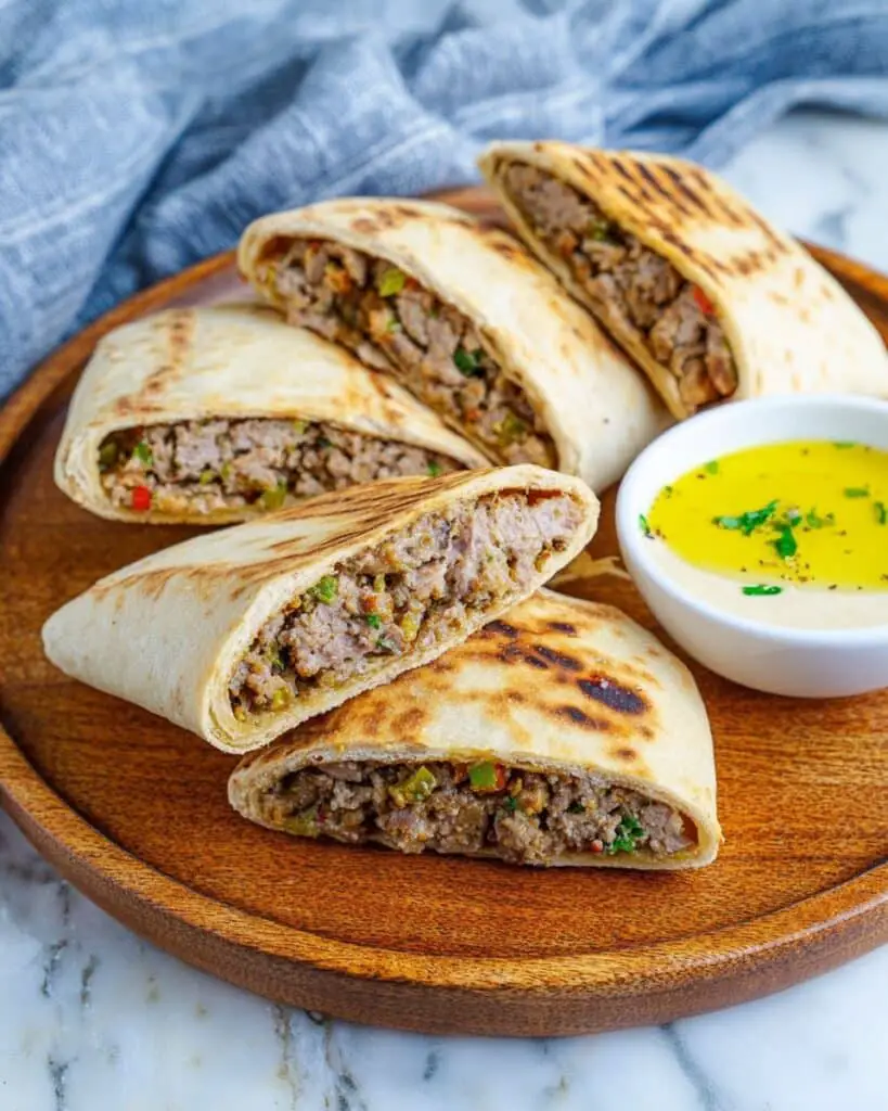 Hawawshi: Egyptian Meat Stuffed Bread Recipe