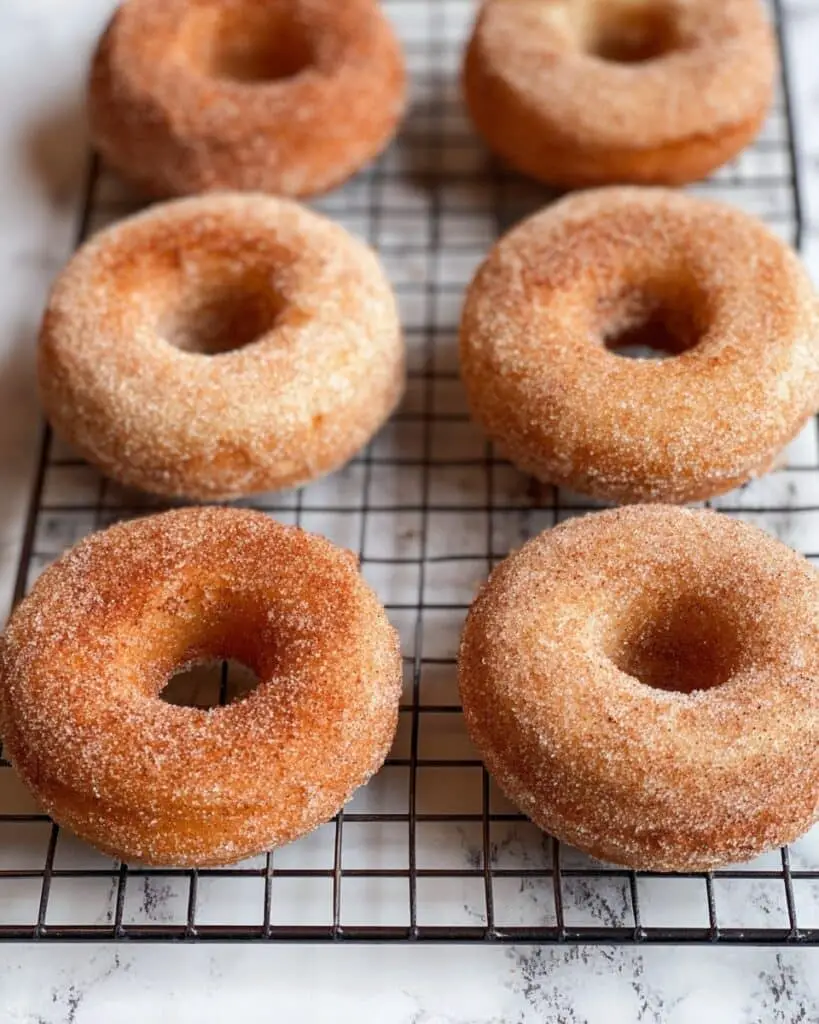 Cinnamon Sugar Doughnuts Recipe