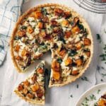 Butternut Squash, Kale, and Gruyère Quiche Recipe