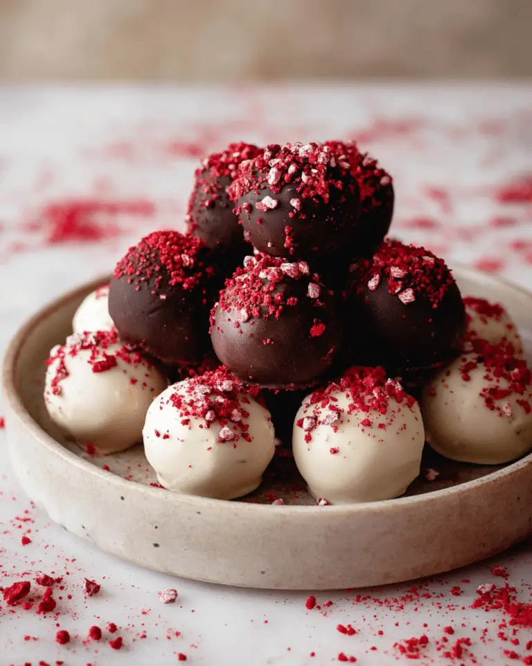 3 Ingredient Strawberry Truffles Recipe