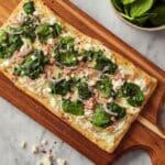 Spinach and Feta Flatbread Recipe