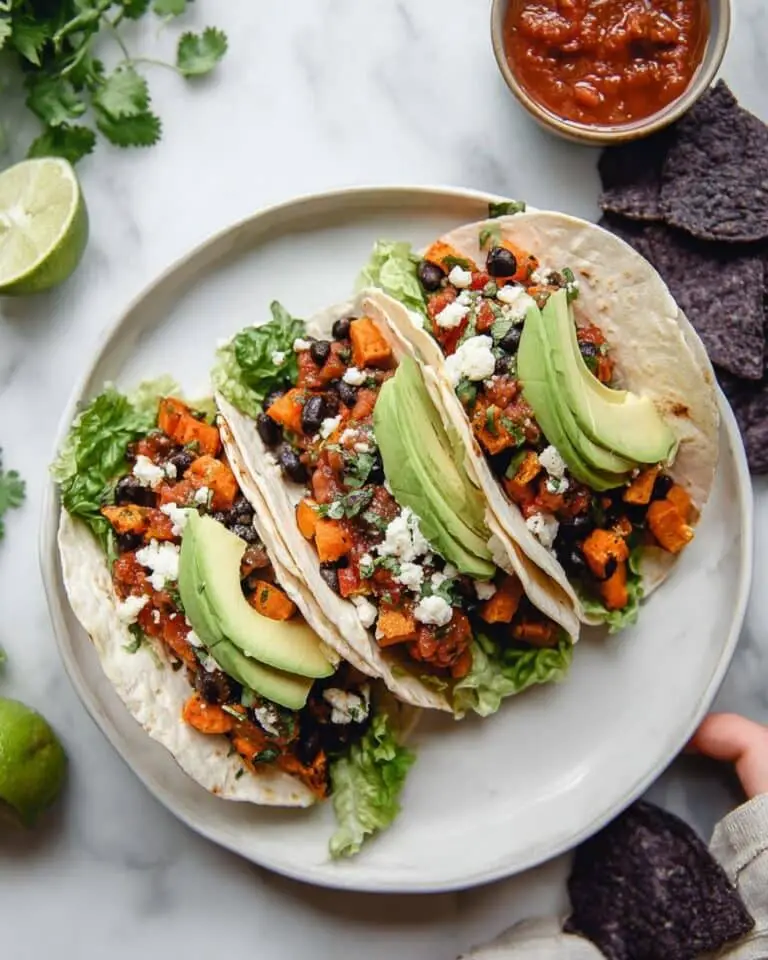 Sweet Potato Black Bean Tacos Recipe