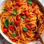 Spicy Tomato Basil Pasta Recipe