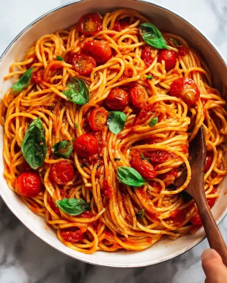 Spicy Tomato Basil Pasta Recipe