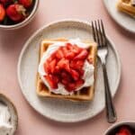 Strawberry Shortcake Waffles Recipe