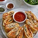Easy Cheesy Chicken Stromboli Recipe