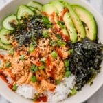 Canned Tuna Sushi Bowl Recipe