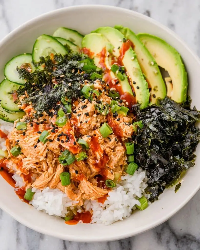 Canned Tuna Sushi Bowl Recipe