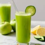 Refreshing Cucumber Lemon Green Apple Juice Recipe