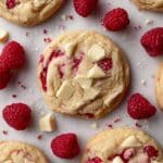 White Chocolate and Raspberry Cookies Recipe