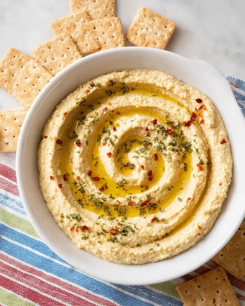 Simple Hummus Without Tahini Recipe