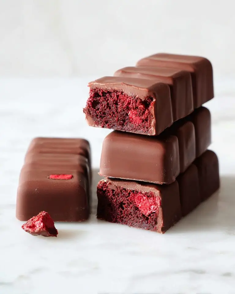 Gluten Free Red Velvet Cake Protein Bars (The Best Guilt-Free Dessert) Recipe