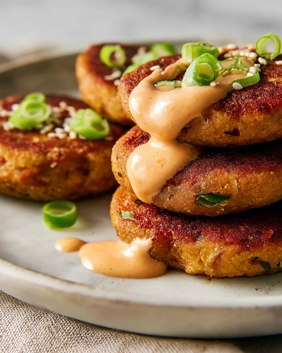 Asian-Style Tuna Cakes with Spicy Mayo Recipe