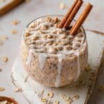 Cinnamon Roll Overnight Oats Recipe