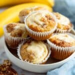 Cream Cheese Banana Muffins Recipe