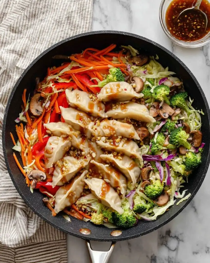 Potsticker Stir Fry Recipe