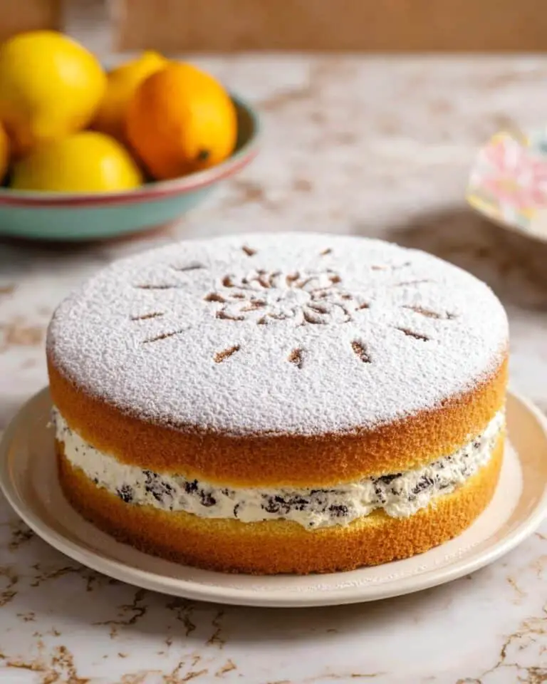 Easy Cassata Cake Recipe