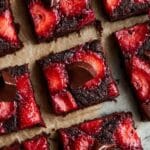 Strawberry Chocolate Brownies Recipe